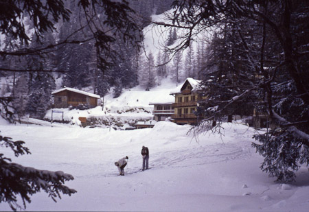 M-R. Houtekins : Hiver en Suisse