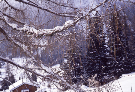 M-R. Houtekins : Hiver en Suisse